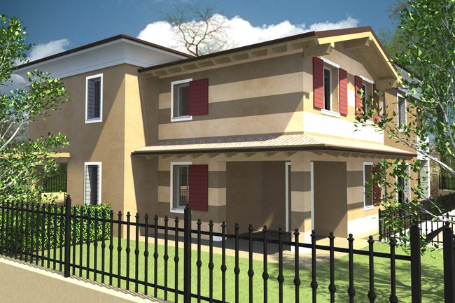 rendering villetta