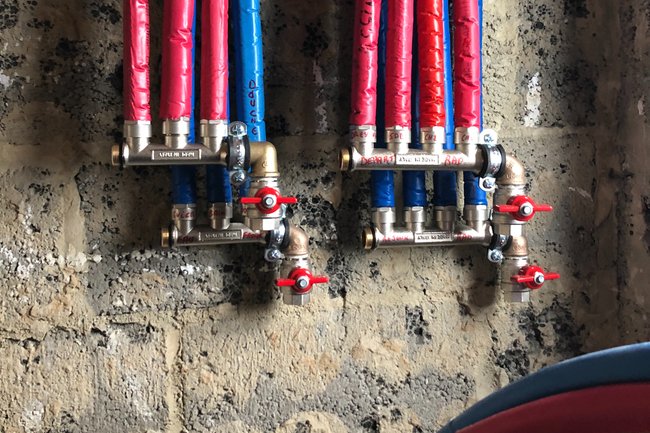 Collecteur sanitaire et chauffage