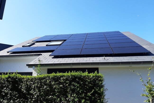 Particuliere zonnepanelen installatie door MR Solar