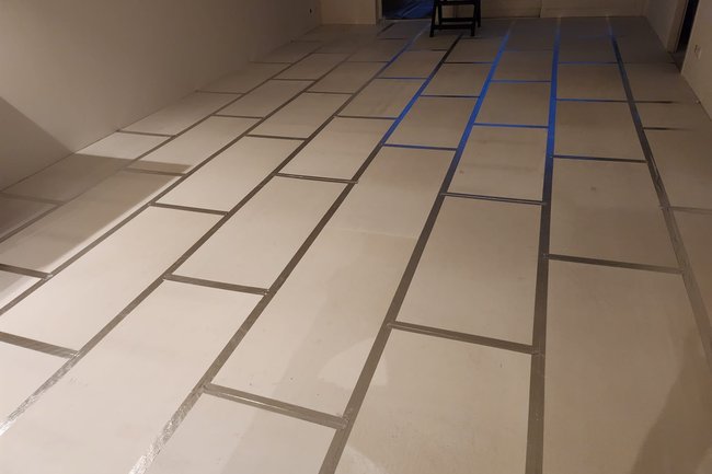 verstevigend hardboard plaatsen ivm klikverbinding pvc