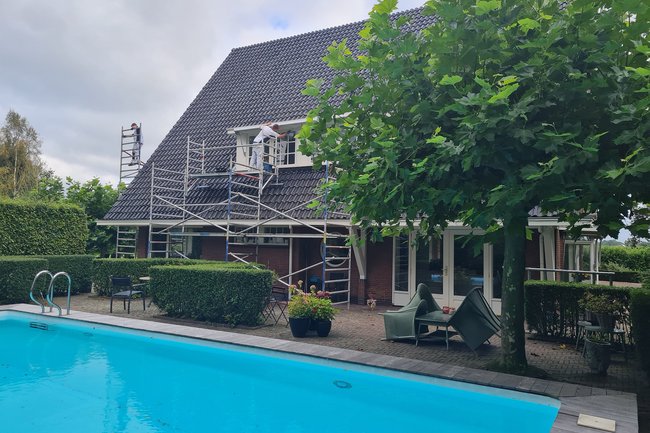 Schilderwerk woonhuis Tiel