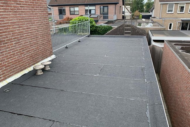 Roofing volledig vervangen onderlaag en toplaag