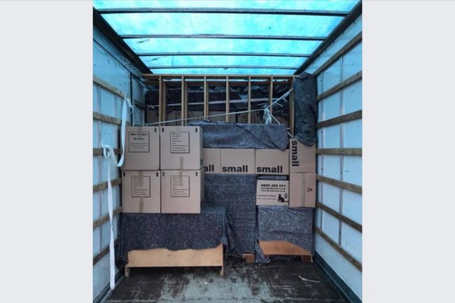 This is how we build your job inside one of our trucks
