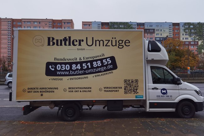 Preiswerter Umzug bei Butler Umzüge GmbH aus Berlin