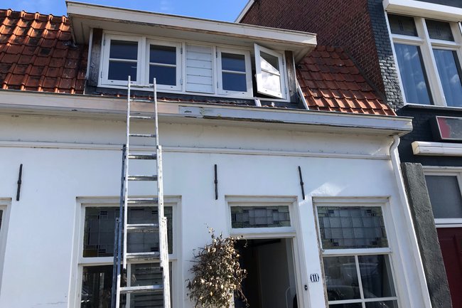 Dakhout onderhoud met dakkapel