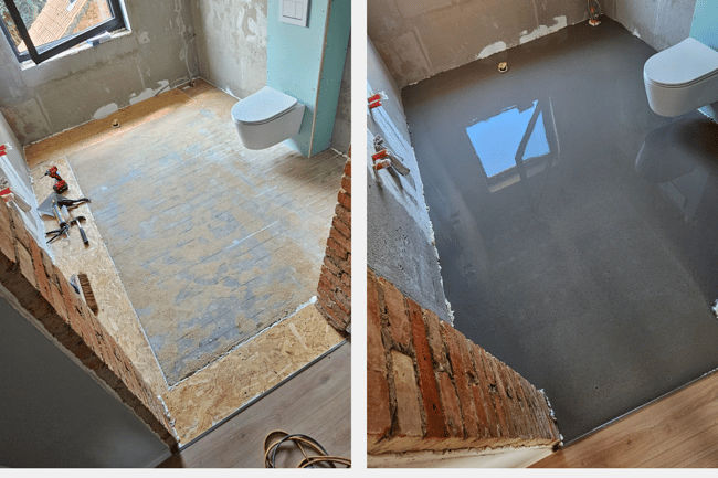 Hout vloer afwerken en egaliseren