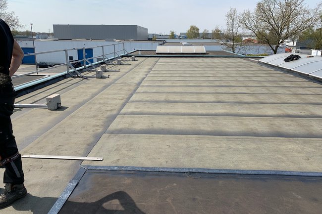 Renovatie bedrijfshal 1150 m2