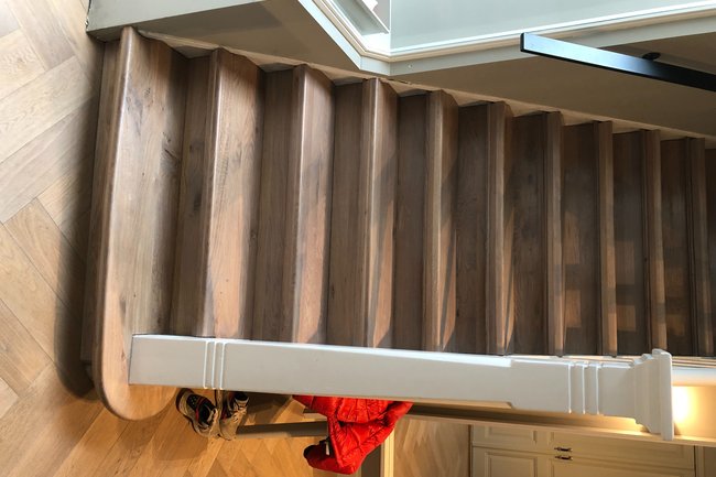 Trap renovatie massief eiken