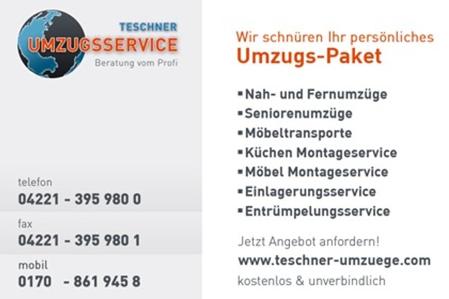 Umzugsservice von Teschner Umzüge