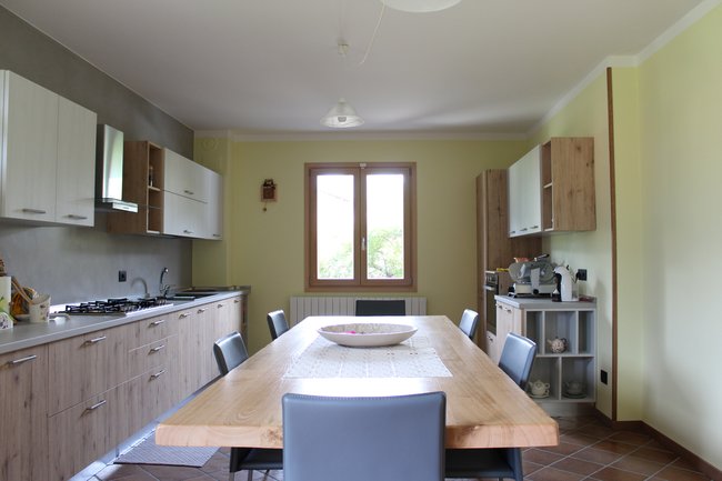 serramenti legno/alluminio Sciuker castagno naturale