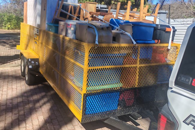 House Move in Northcliff with a 6metre trailer