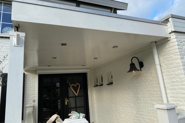 Plafond aflakken twee laag