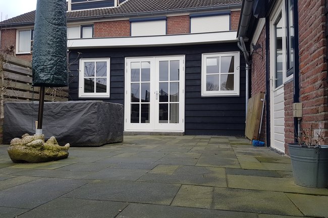 Mooie aanbouw gerealiseerd