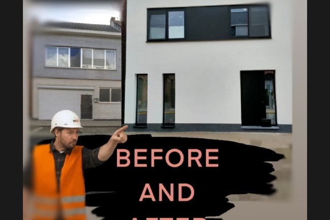 Volledige gevel renovatie!