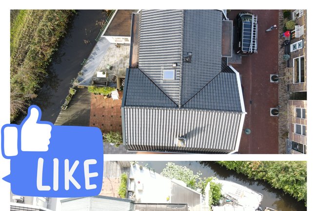 Pannendak renovatie Wormerveer