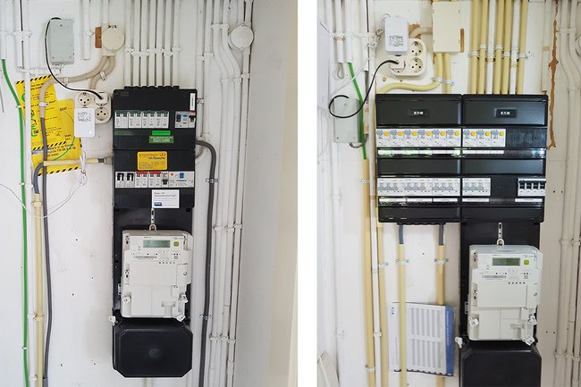 Gedateerde groepenkast vervangen voor moderne Eaton kast.