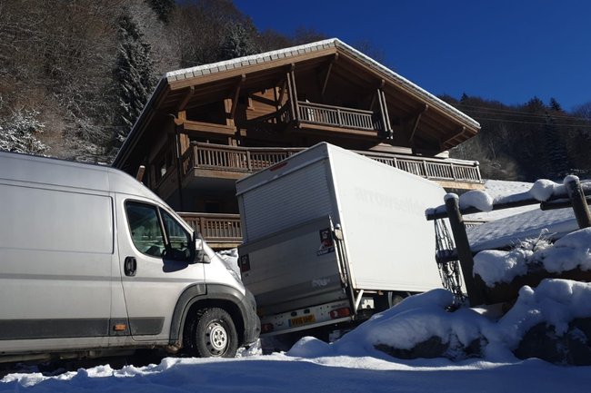 French Alps Moving