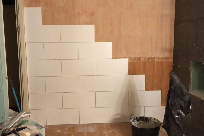 Wand betegelen