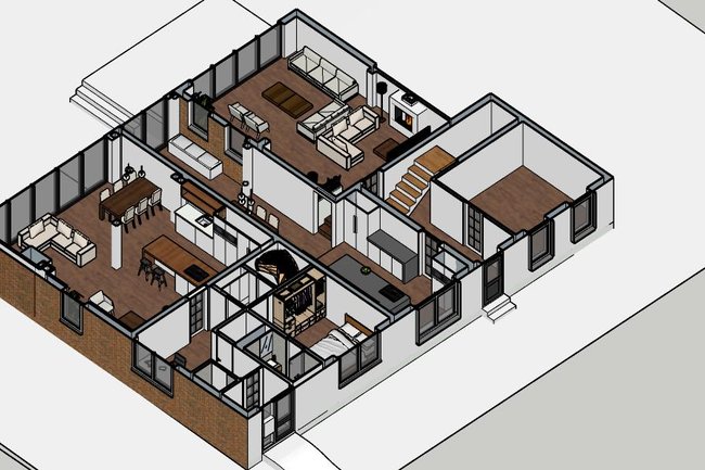 splitsing naar 2 woningen en Uitbreiding, Westmaas
2020