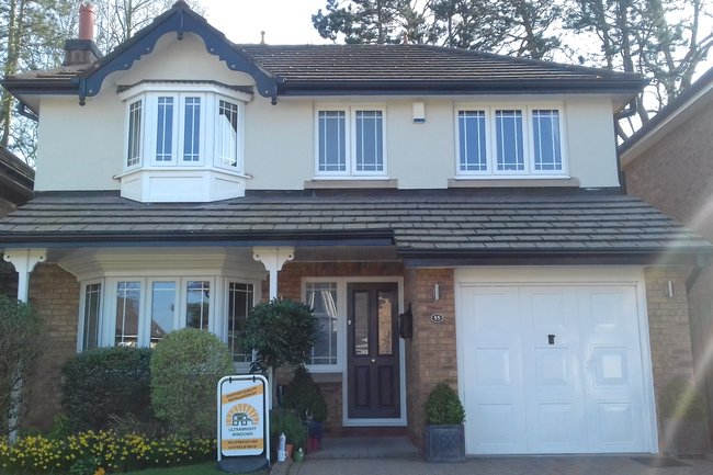 Windows and composite door