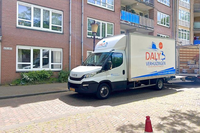 Ook voor grotere verhuizingen met 2 verhuiswagens!