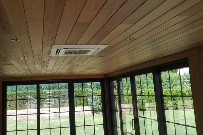 LG Inbouw cassette 5kW in nieuwbouw veranda
Tongeren