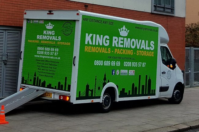 King Removals London - all vehicles fully equipped
