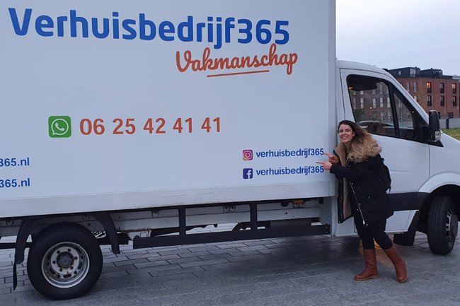 Niks mooiers dan tevreden klanten na een verhuizing