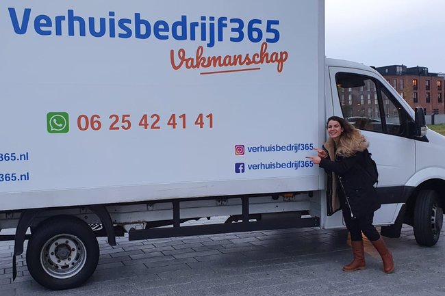 Niks mooiers dan tevreden klanten na een verhuizing