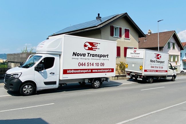 Nova Transport führt für Sie schweizweit Umzüge