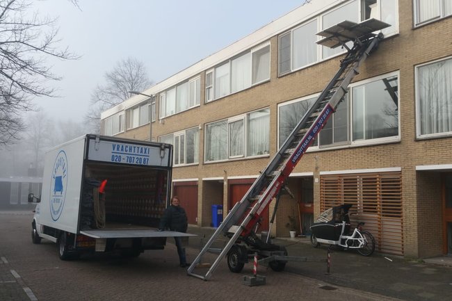 Gemakkelijke verhuisservice met onze verhuislift.