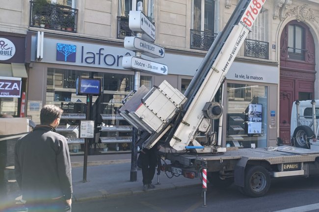 Mise à disposition d'un monte meuble pour vos déménagement