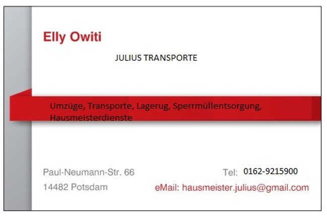 Julius Hausmeisterdienst & Transport-1