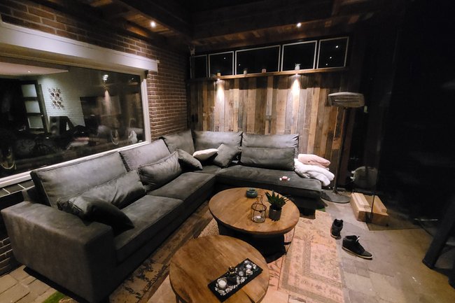 Sloophout overkapping Nieuwegein