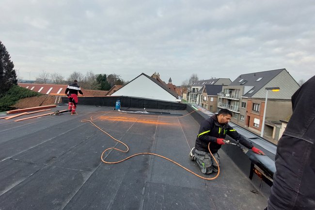 Renoveren en isoleren plat dak
