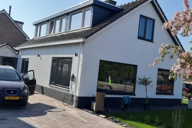 Compleet buiten schilderwerk na