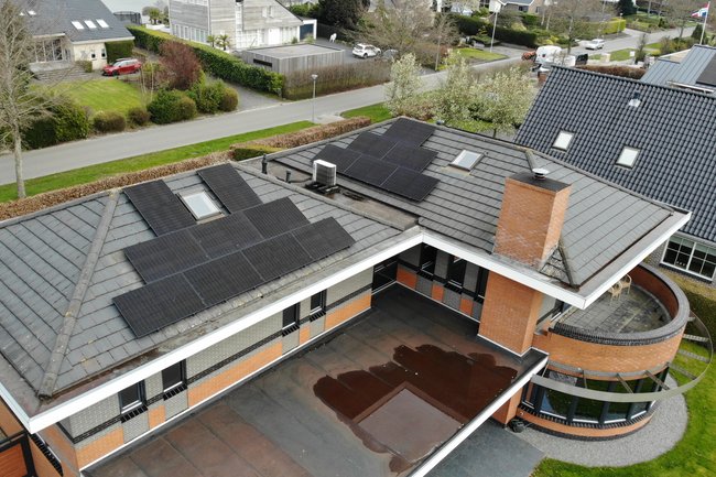 Een installatie opgeleverd in Kropswolde.