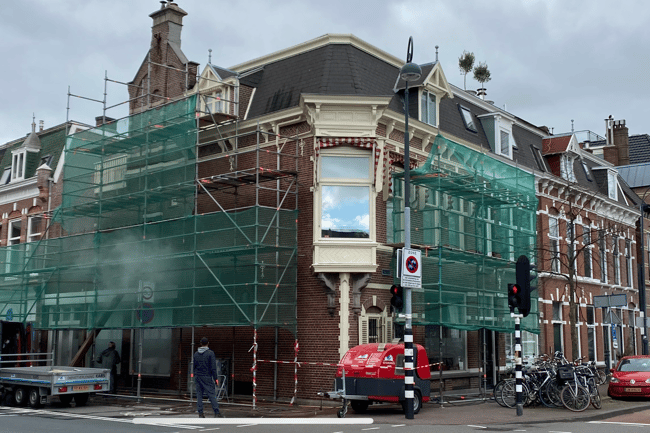 Gevel renovatie Haarlem centrum