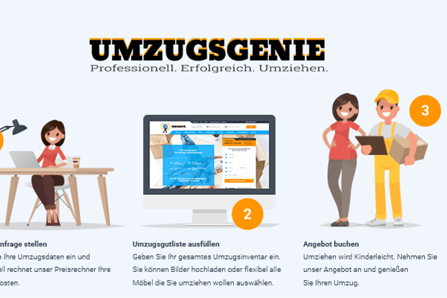 🚚 UMZUGSGENIE® Professionell. Erfolgreich. Umziehen.