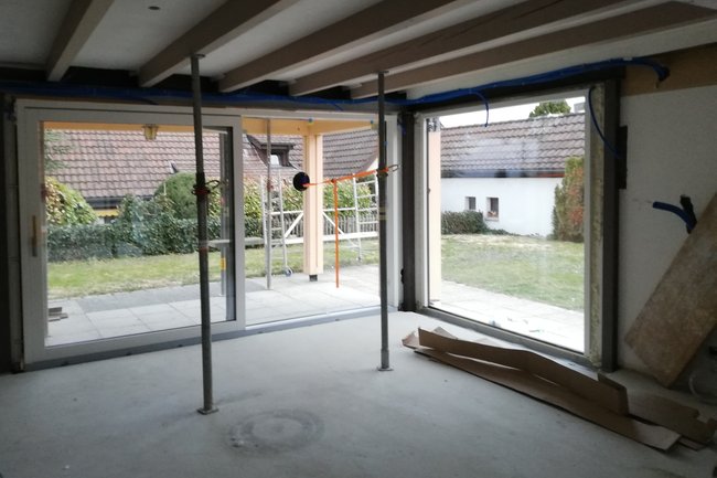 Neue Holz-Alu Hebeschiebetüre-Bergdietikon