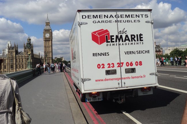 Déménagement sur Londres - ROYAUME-UNI.