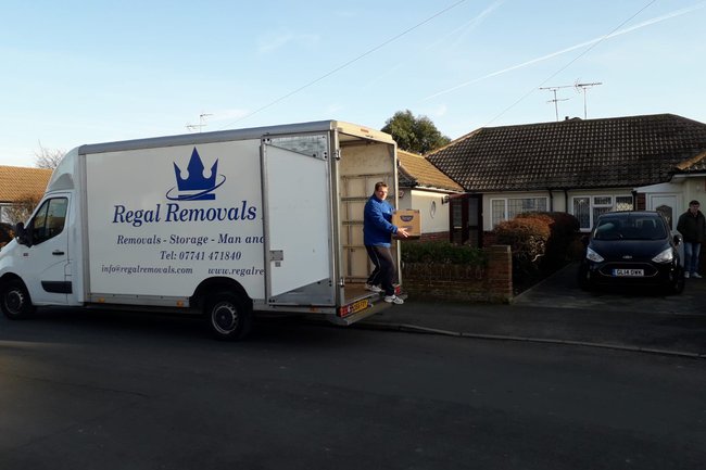 2 bed bungalow move in Broadstairs. Full day in the van.