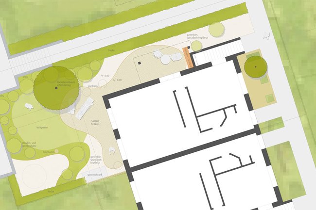 Grundriss zur Ausführung