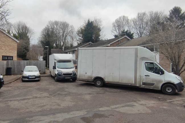 3 Bedroom House in 2 Extra Large Vans