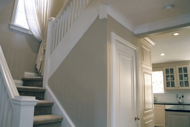 Cage d'escalier d'une habitation privée