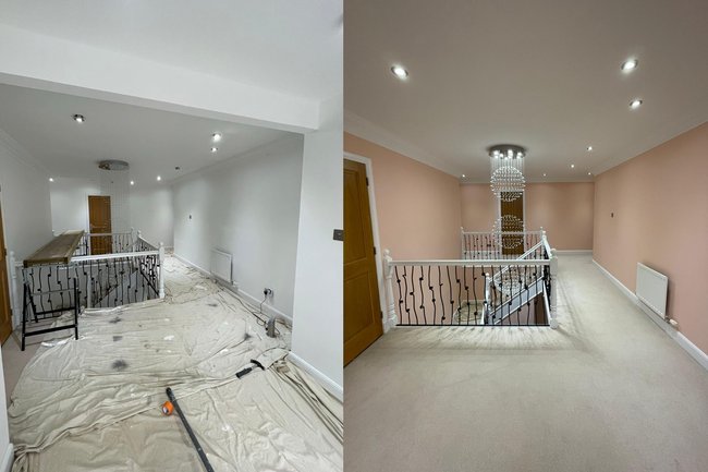 Internal decorating job recently completed