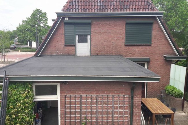 Plat dak renovatie Isoleren en nieuwe Dakbedekking te Arnhem