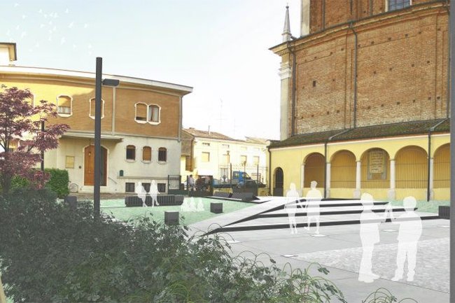 rendering progetto recupero vuoto urbano