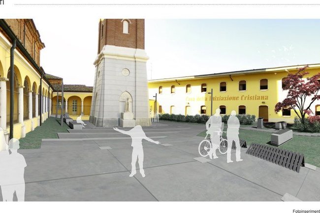 rendering progetto recupero vuoto urbano