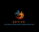 Active air conditioning and plumbing services.-logo